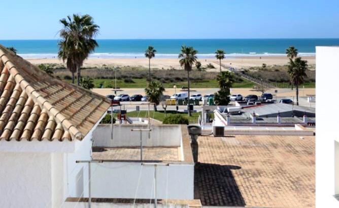Ferienwohnung Conil A Pie De Playa Con Amplias Vistas Al Mar Conil De La Frontera Exterior foto